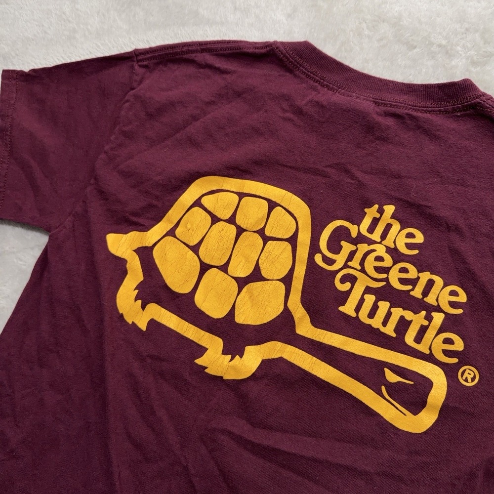 Vintage Washington Redskins The Greene Turtle Restaurant Maryland Small T-Shirt - Picture 8 of 12